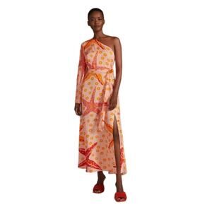Farm RIO x Anthropologie One-Shoulder Starfish Maxi Dress
Size XS NWOT